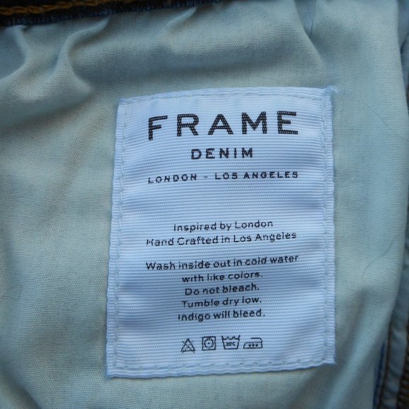 FRAME Jeans Size 27 Mid Rise Skinny Denim - Picture 11 of 13